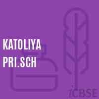 Katoliya Pri.Sch Primary School Logo