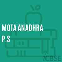 Mota Anadhra P.S Middle School Logo