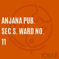 Anjana Pub. Sec.S. Ward No. 11 Secondary School Logo