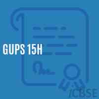 Gups 15H Middle School Logo