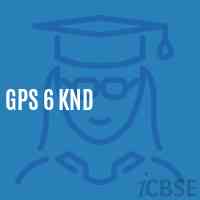 Gps 6 Knd Primary School Logo