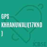 Gps Khhanuwali(17Knd) Primary School Logo