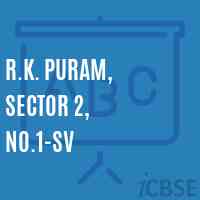 R.K. Puram, Sector 2, No.1-SV Senior Secondary School Logo