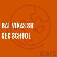Bal Vikas Sr. Sec School Logo