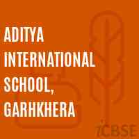 Aditya International School, Garhkhera Logo