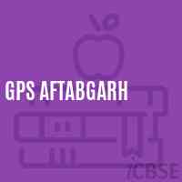 Gps Aftabgarh Primary School Logo