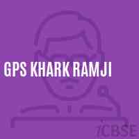 Gps Khark Ramji Primary School Logo