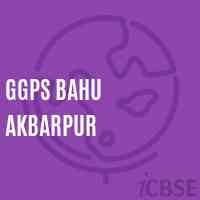Ggps Bahu Akbarpur Primary School Logo