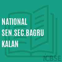 National Sen.Sec.Bagru Kalan Senior Secondary School Logo