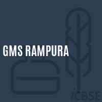 Gms Rampura Middle School Logo