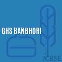 Ghs Banbhori Secondary School Logo