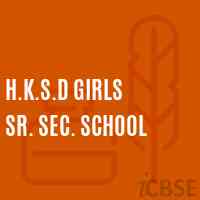 H.K.S.D Girls Sr. Sec. School Logo