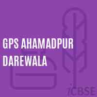 Gps Ahamadpur Darewala Primary School Logo