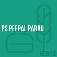Ps Peepal Parao Primary School Logo