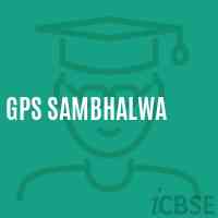 Gps Sambhalwa Primary School Logo