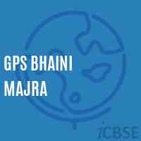 Gps Bhaini Majra Primary School Logo