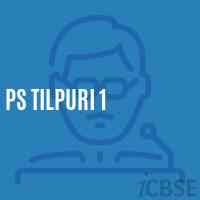 Ps Tilpuri 1 Primary School Logo