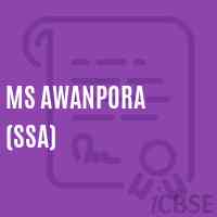 Ms Awanpora (Ssa) Middle School Logo