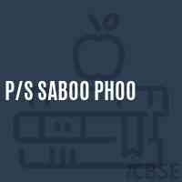 P/s Saboo Phoo Primary School Logo