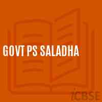 Govt Ps Saladha Primary School Logo