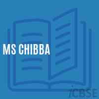 Ms Chibba Middle School Logo