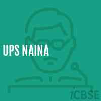 Ups Naina Middle School Logo