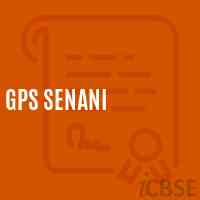 Gps Senani Primary School Logo
