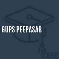 Gups Peepasar Middle School Logo