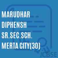 Marudhar Diphensh Sr.Sec.Sch. Merta City(30) Senior Secondary School Logo