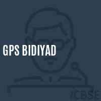 Gps Bidiyad Primary School Logo