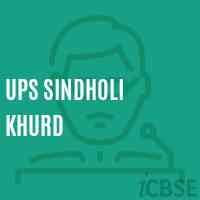 Ups Sindholi Khurd Middle School Logo