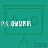 P.S. Khampur Primary School Logo