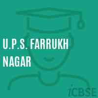 U.P.S. Farrukh Nagar Middle School Logo