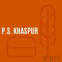 P.S. Khaspur Primary School Logo