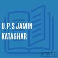 U.P.S Jamin Kataghar Middle School Logo