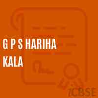 G P S Hariha Kala Primary School Logo
