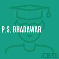 P.S. Bhadawar Primary School Logo
