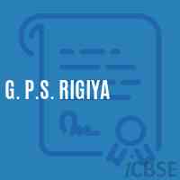 G. P.S. Rigiya Primary School Logo