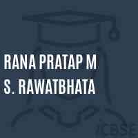 Rana Pratap M S. Rawatbhata Senior Secondary School Logo
