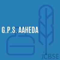 G.P.S. Aaheda Primary School Logo