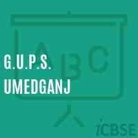 G.U.P.S. Umedganj Middle School Logo