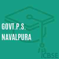 Govt.P.S. Navalpura Primary School Logo