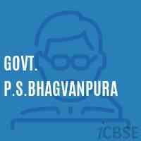 Govt. P.S.Bhagvanpura Primary School Logo