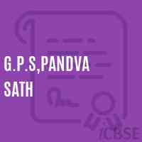 G.P.S,Pandva Sath Primary School Logo