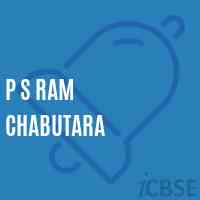 P S Ram Chabutara Primary School Logo