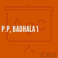 P.P, Badhala 1 Primary School Logo