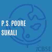 P.S. Poore Sukali Primary School Logo
