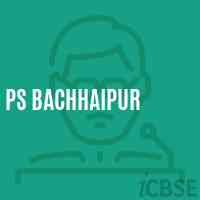 Ps Bachhaipur Primary School Logo