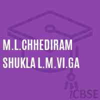 M.L.Chhediram Shukla L.M.Vi.Ga Middle School Logo