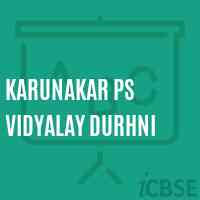 Karunakar Ps Vidyalay Durhni Primary School Logo